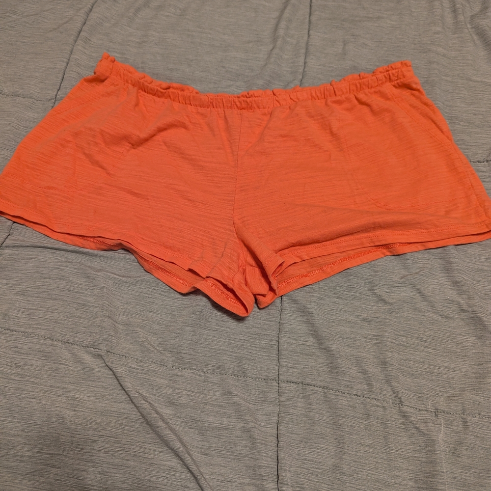 Orange Sleep Shorts